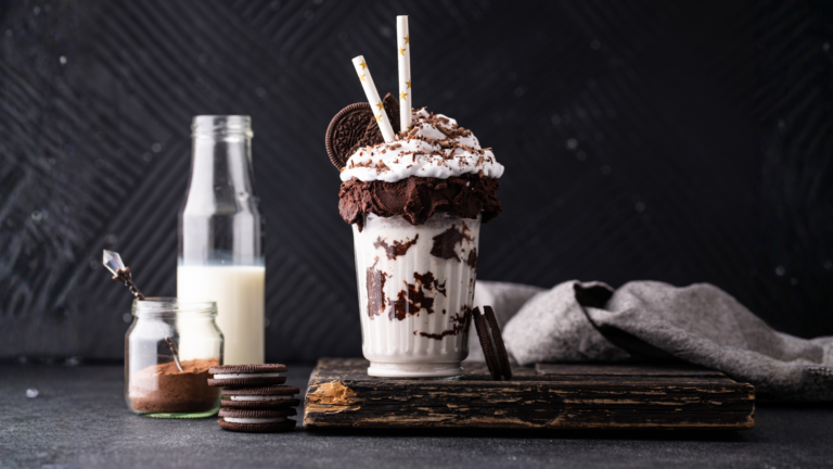 milkshake representing the money and food connection in financial therapy