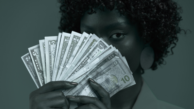 Woman With Money