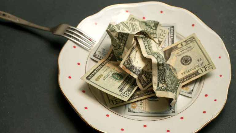 money and food